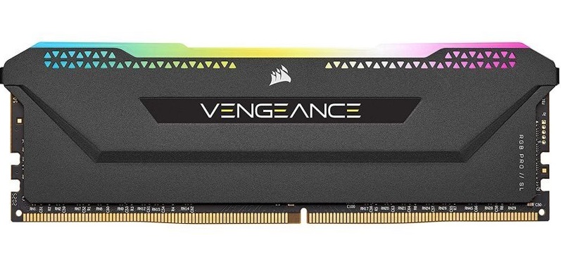 Memria RAM Corsair Vengeance RGB PRO SL DDR4 16GB (2x8GB) 3200MHZ Preto 2